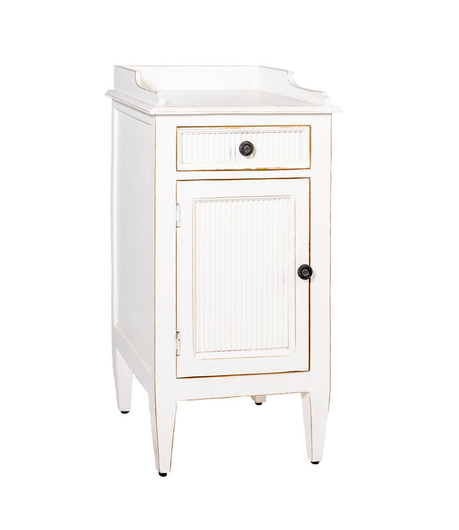 Rootsmann Rootsmann kleiner Vitrinenschrank | Weiß