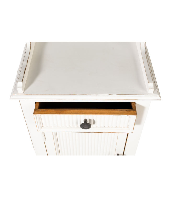 Rootsmann Rootsmann kleiner Vitrinenschrank | Weiß