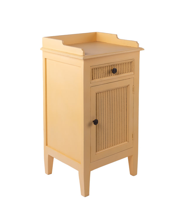 Rootsmann Rootsmann kleiner Vitrinenschrank | Gelb