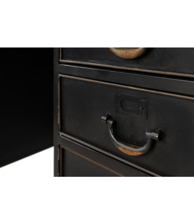 Rootsmann Vintage Schreibtisch | Schwarz