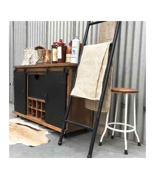 Rootsmann Weinschrank mit Schiebetür 2.0 Braun