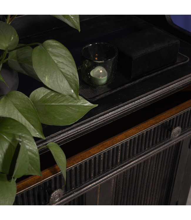 Rootsmann Rootsmann mittelgrosse Vitrine | Schwarz