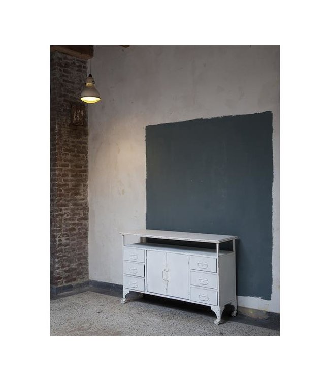 Rootsmann New Vintage-Schrank | Weiß