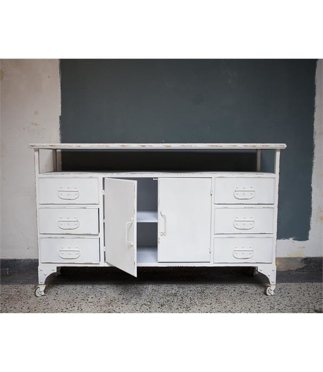 Rootsmann New Vintage-Schrank | Weiß