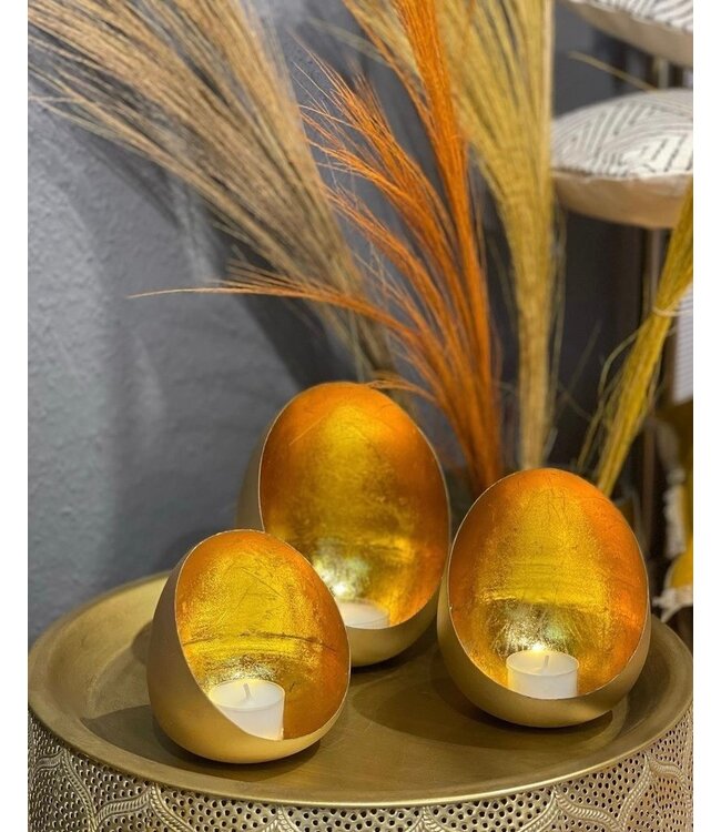 Rootsmann Laternen Oval | Gold - Gold