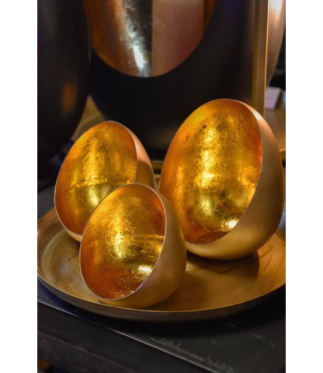 Rootsmann Laternen Oval | Gold - Gold