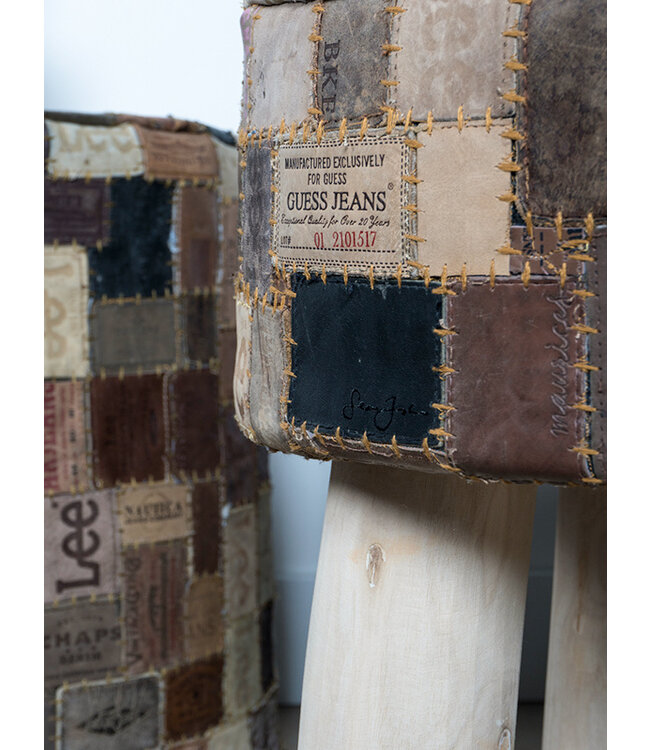 Rootsmann Hocker Labels | Braun