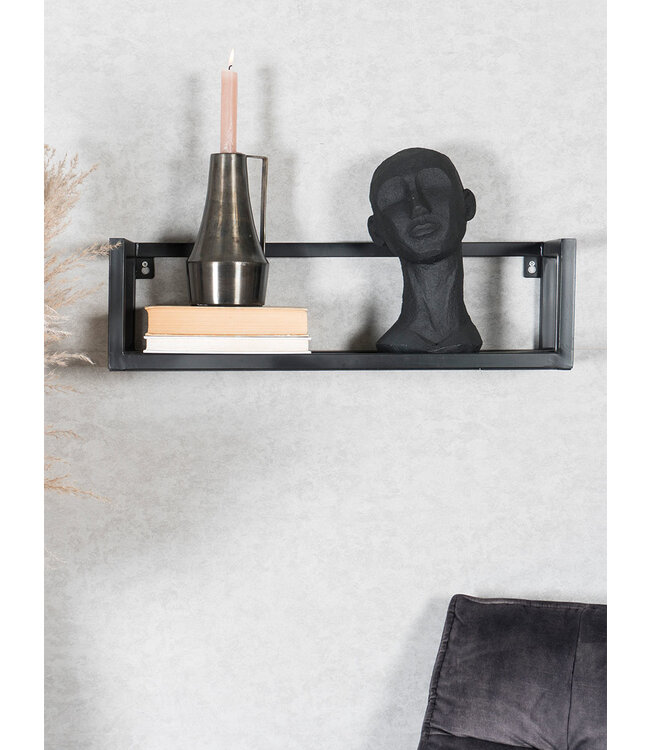 Rootsmann Wandregal-Set 2 klein | Schwarz