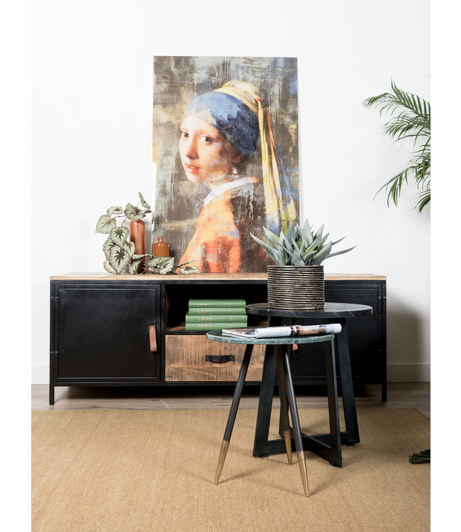 Rootsmann TV-Möbel Sam 160 | Schwarz