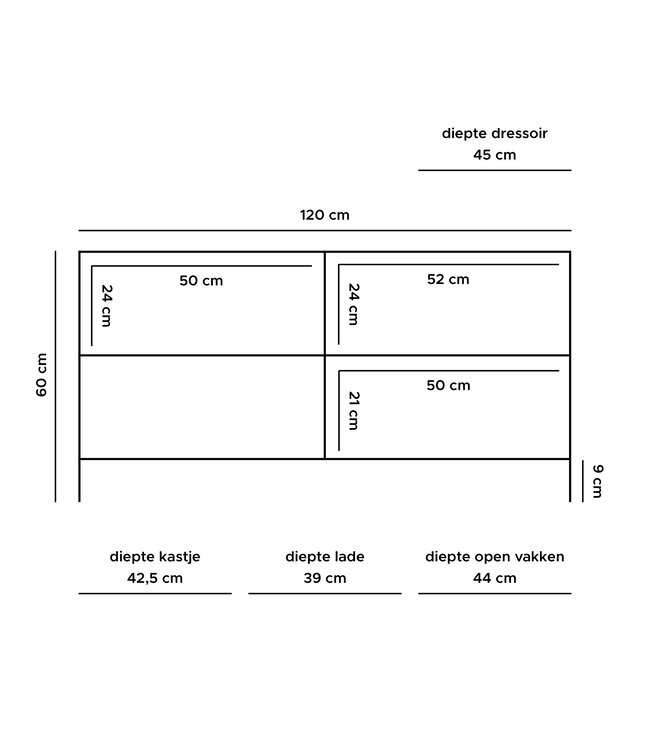 Rootsmann TV-Möbel Abel links 120 | Schwarz