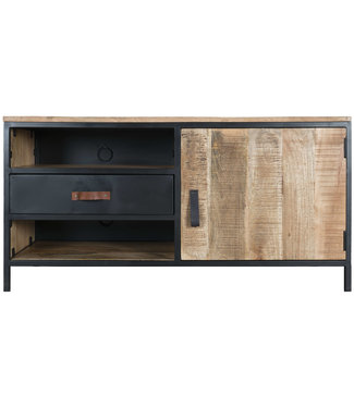 Rootsmann TV-Möbel Abel 120 | Braun