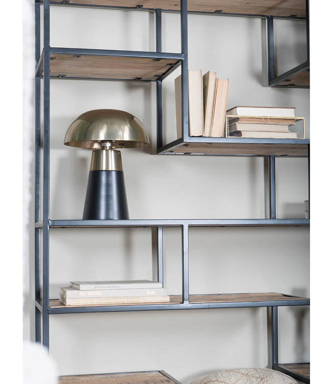 Rootsmann Fächerschrank Moos Holz Hoch | Braun