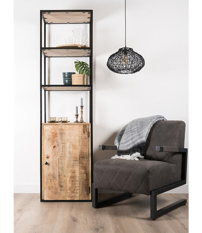 Rootsmann Fächerschrank Cil Tür Schmall | Braun