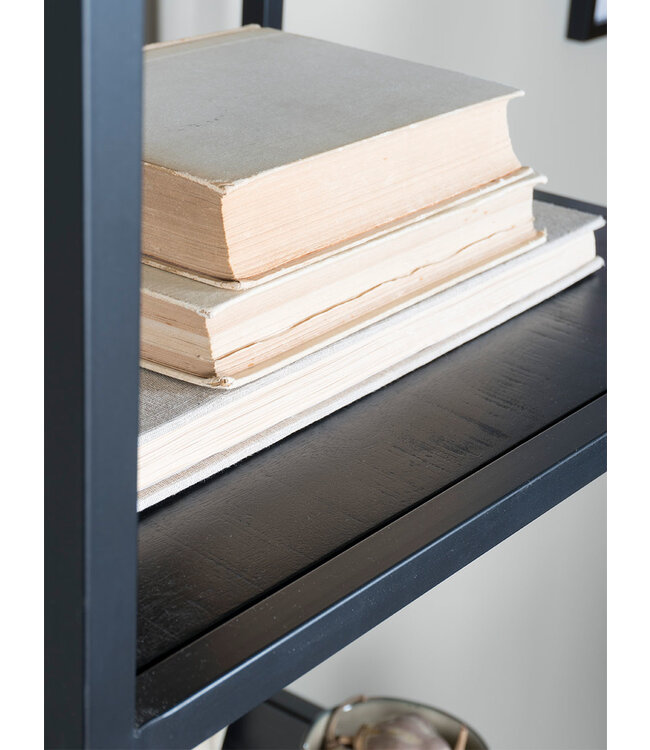 Rootsmann Fächerschrank Cil Tür Schmall | Schwarz