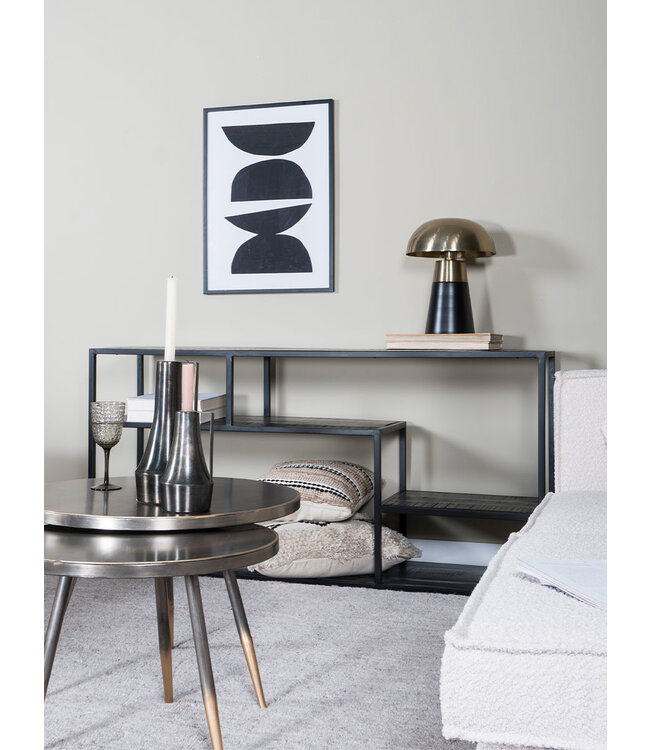 Rootsmann Kommode Moos 158 | Schwarz