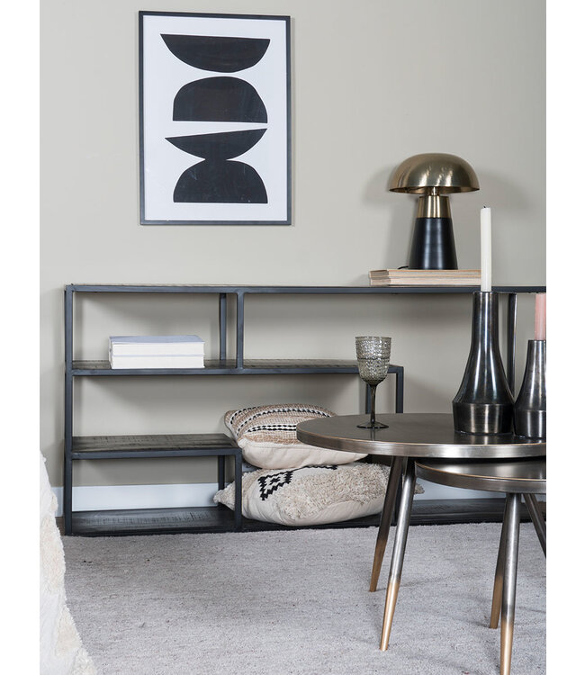 Rootsmann Kommode Moos 158 | Schwarz