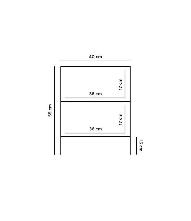 Rootsmann Nachttisch Luuk | Braun
