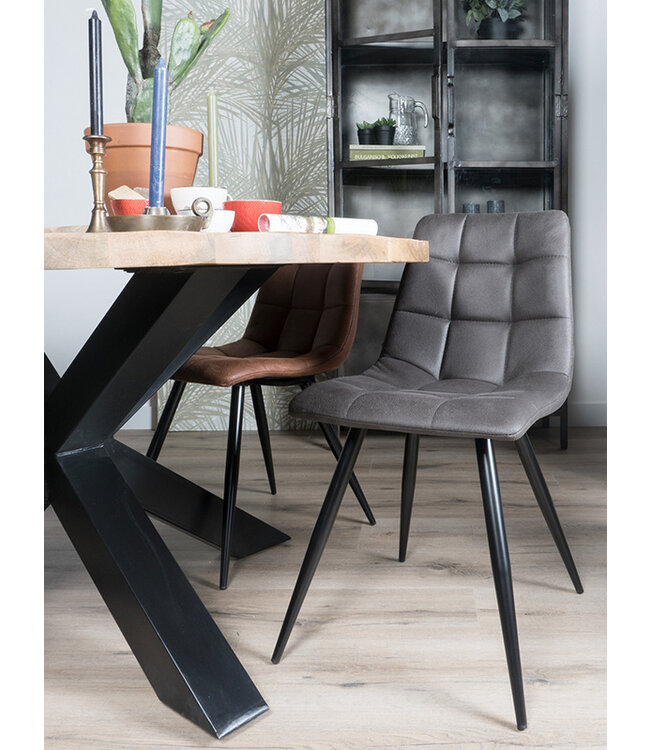 Rootsmann Esszimmerstuhl Julia | Dunkelgrau