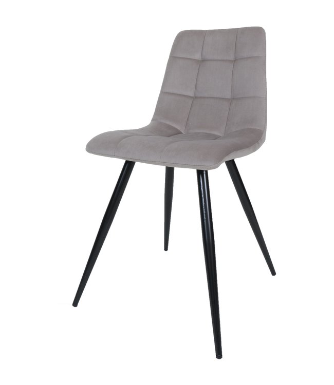 Rootsmann Esszimmerstuhl Julia Samt | Taupe