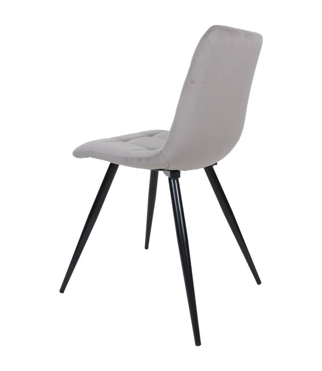 Rootsmann Esszimmerstuhl Julia Samt | Taupe