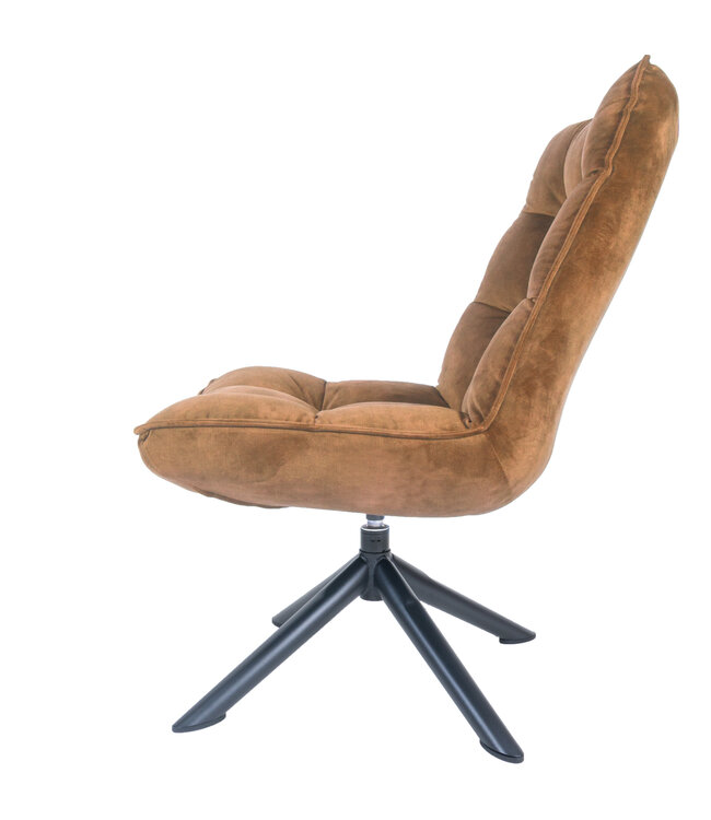 Rootsmann Sessel Rik Adore Samt | Braun
