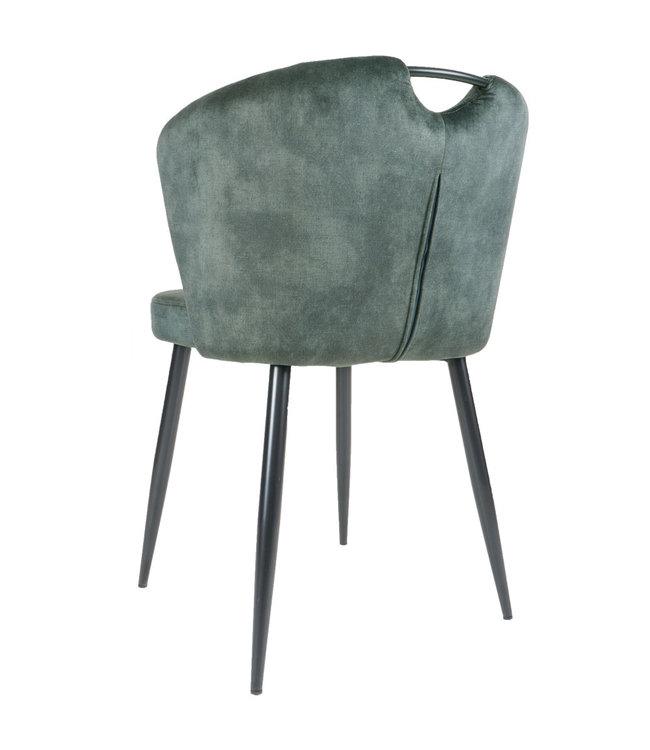 Rootsmann Esszimmerstuhl Anna Samt | Grün