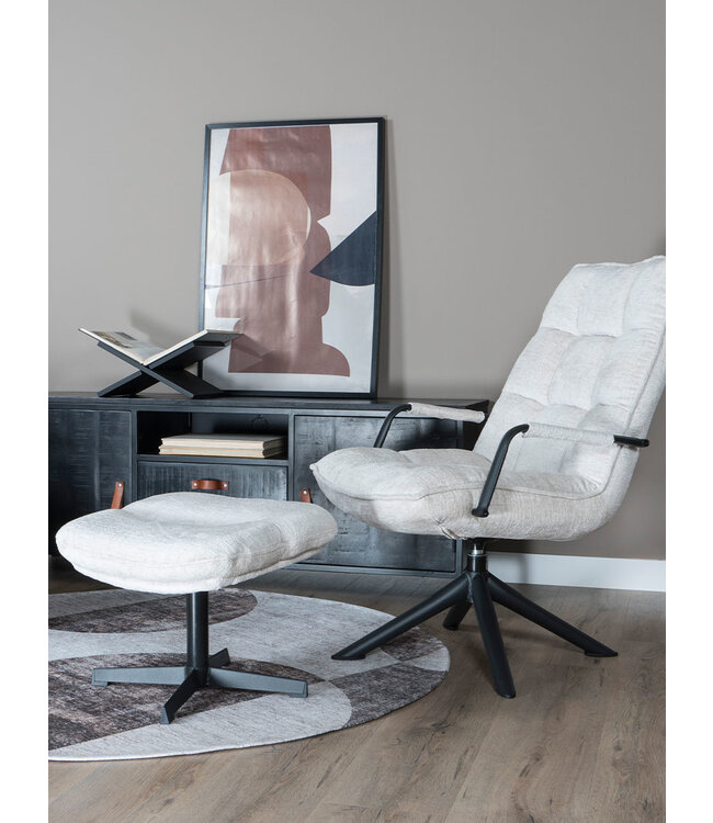 Rootsmann Hocker Rik Fusion | Weiß