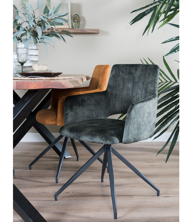 Rootsmann Esszimmerstuhl Emma | Grün