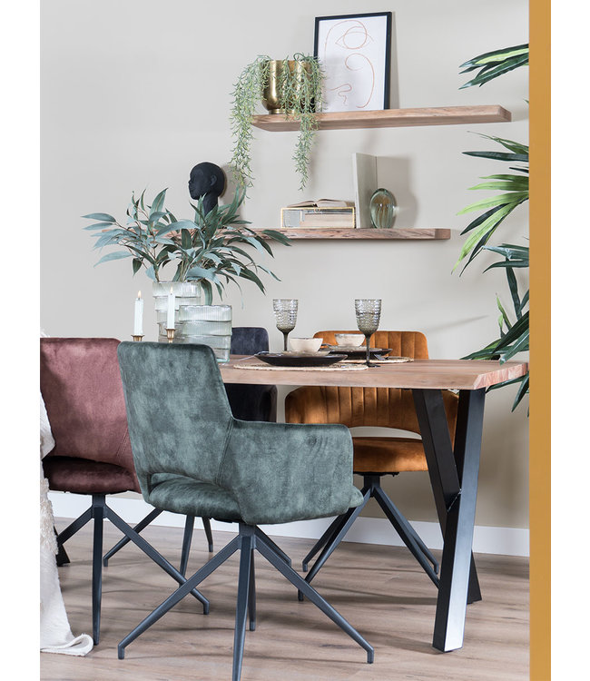 Rootsmann Esszimmerstuhl Emma | Rostbraun