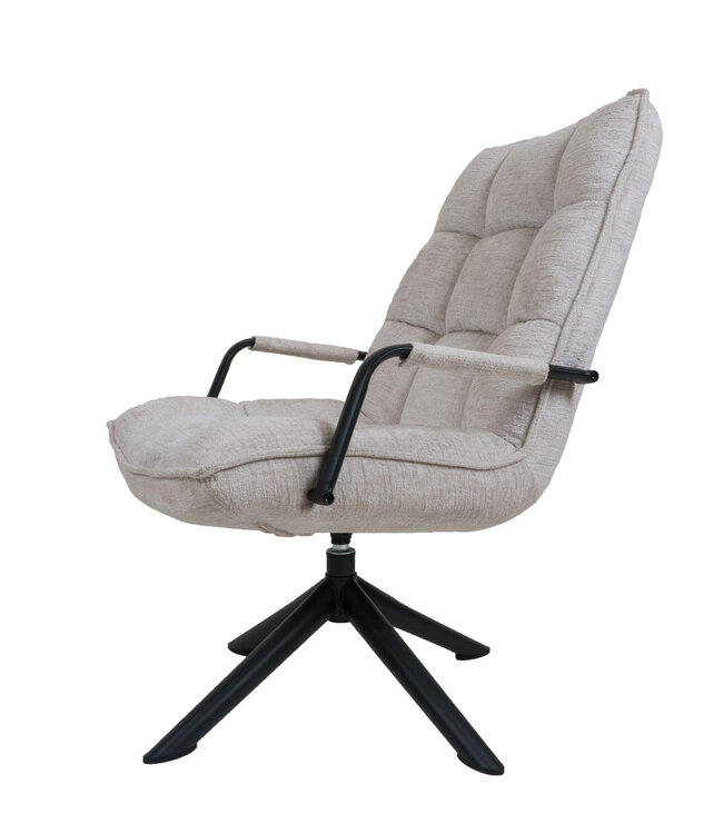 Rootsmann Sessel Rik mit Armlehne Fusion | Beige