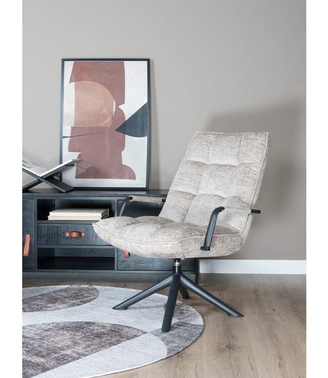 Rootsmann Sessel Rik mit Armlehne Fusion | Beige