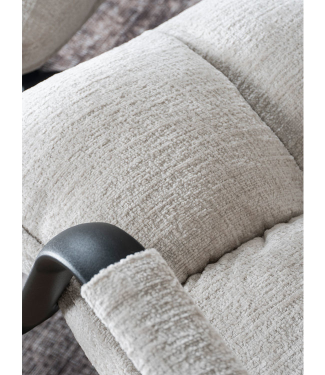 Rootsmann Sessel Rik mit Armlehne Fusion | Weiß