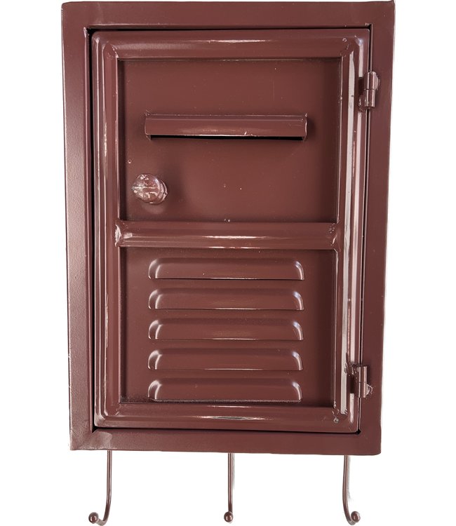 Rootsmann Retro Schlüsselschrank 2.0 | Burgunder