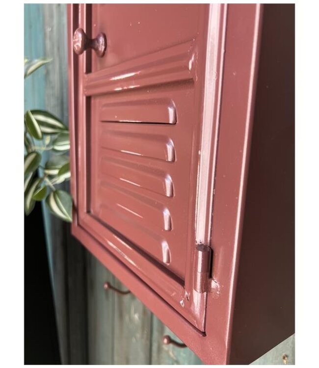 Rootsmann Retro Schlüsselschrank 2.0 | Burgunder