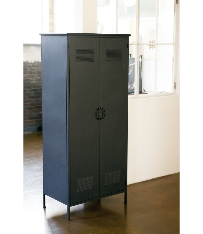 Rootsmann Industrial Schließfachschrank | Schwarz