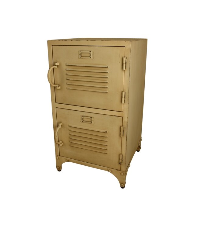 Rootsmann Rootsmann Schließfachschrank Bulky 2 Türen | Creme