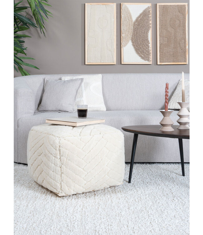 Rootsmann Sitzhocker Senna 35 x 50 cm