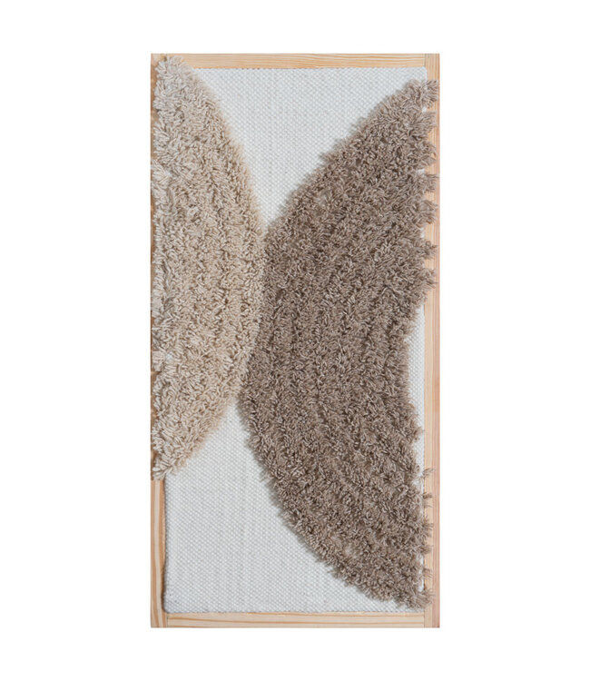 Rootsmann Wanddekoration Dook - Wolle hängend 40 x 80 cm