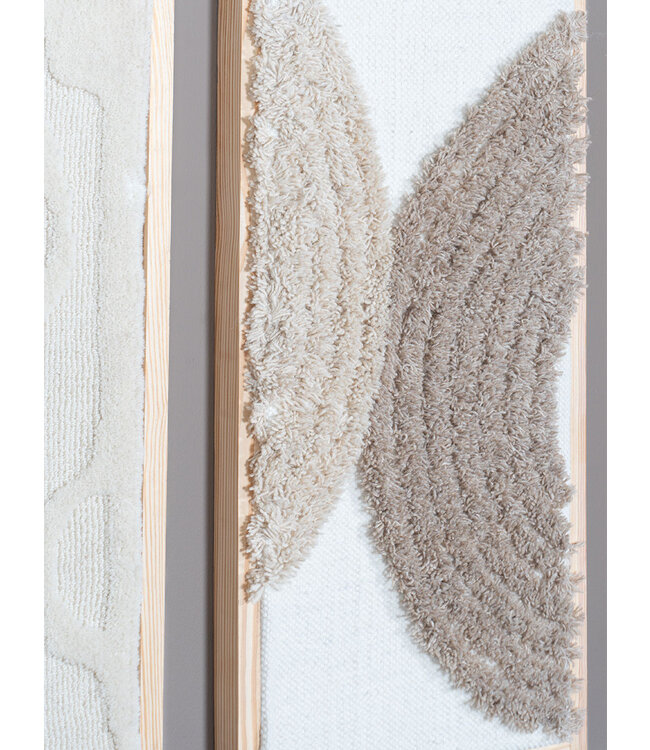 Rootsmann Wanddekoration Dook - Wolle hängend 40 x 80 cm