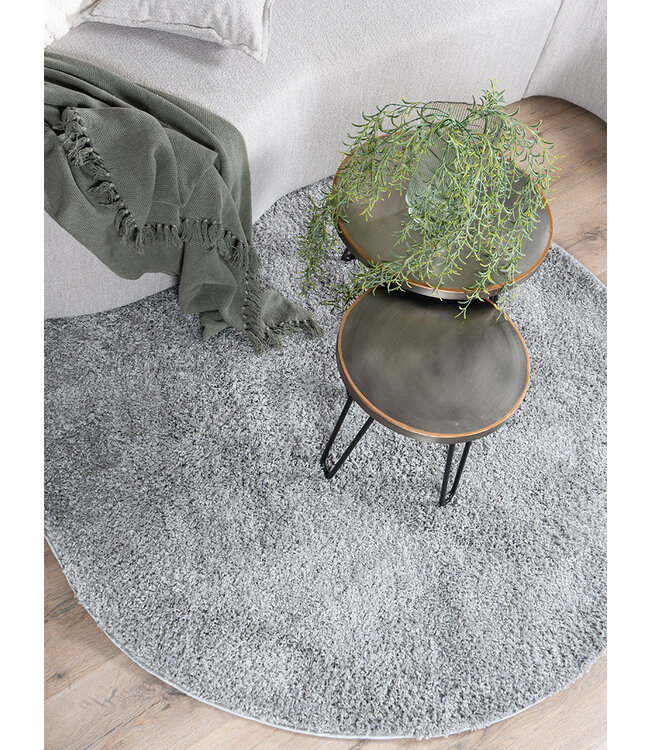 Rootsmann Couchtisch Palma - 49 x 49 cm - Nickel