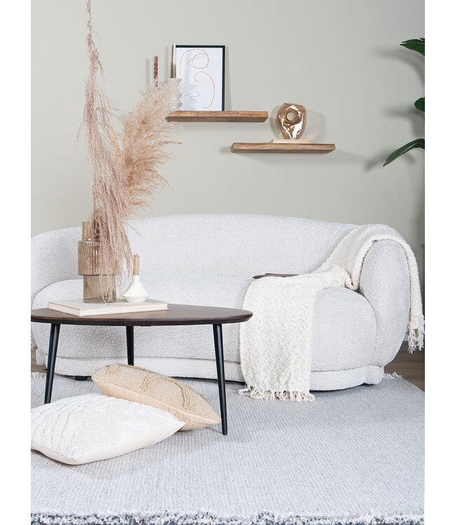 Rootsmann Wandregal Pure Mango Holz 140 cm