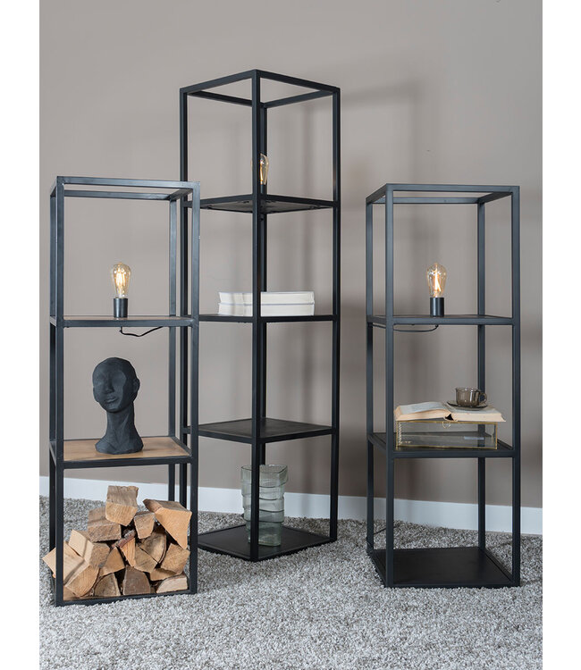 Rootsmann Stehleuchte Vintage 120 cm | Schwarz