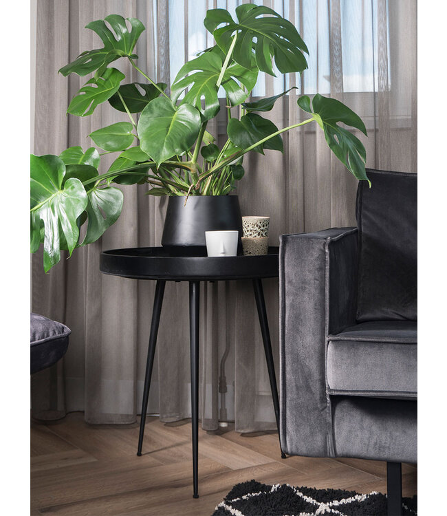 Rootsmann Couchtisch Sarno Schwarz 60 x 60 cm