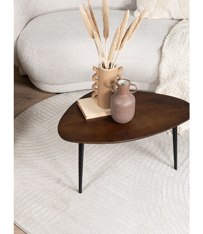 Rootsmann Couchtisch Manon Braun 80 x 50 cm