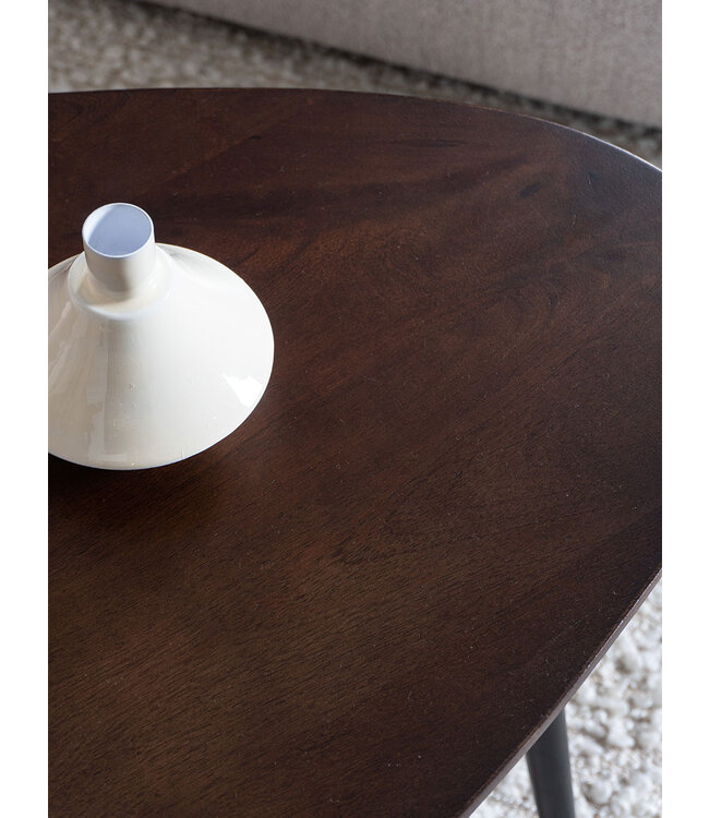 Rootsmann Couchtisch Manon Braun 80 x 50 cm