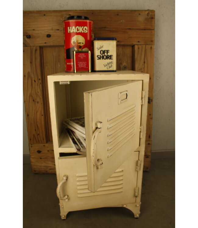 Rootsmann Rootsmann Schließfachschrank Bulky 2 Türen | Creme