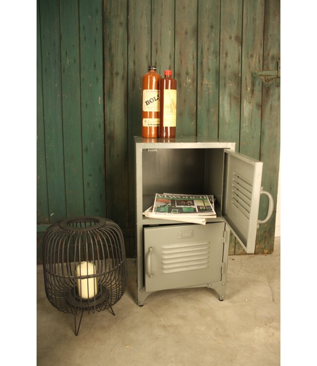 Rootsmann Rootsmann Schließfachschrank Bulky 2 Türen | Anthrazit