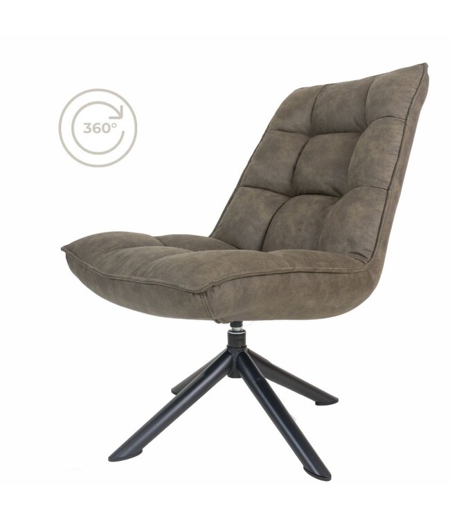 Rootsmann Sessel Rik Cowboy | Olivegrün