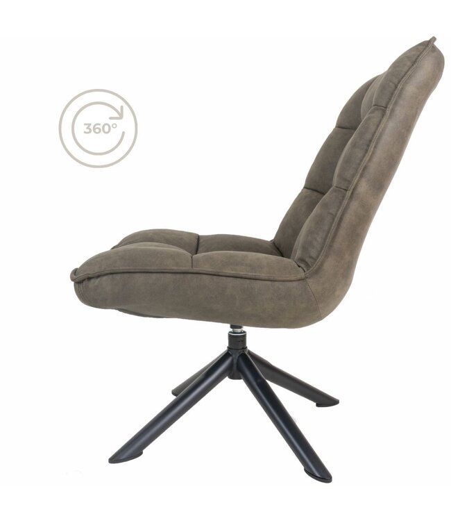 Rootsmann Sessel Rik Cowboy | Olivegrün