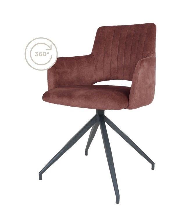 Rootsmann Esszimmerstuhl Emma | Rostbraun